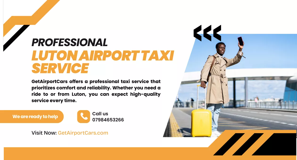 Cab Service to the Luton Airport | Cheap Luton Airport Taxi Service